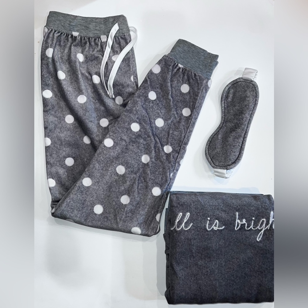 Gray Kate Spade Pajama Set
